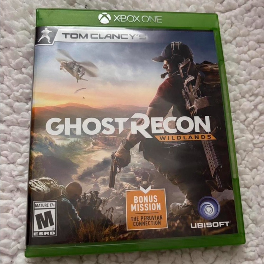 Microsoft Xbox One Ghost Recon Wildlands - Green Case